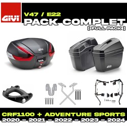 PACK-1178-V47NN/E22N : Givi V47 / E22 Luggage Kit Honda CRF Africa Twin