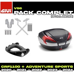 PACK-SR1178-V56NN : Givi V56 Maxia 4 Top Case Pack Honda CRF Africa Twin