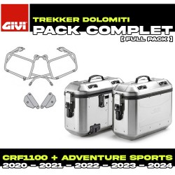 PACK-PLO1178MK-DLMK36APACK2 : Givi Dolomiti 36L Aluminium Seitenkoffer Set Honda CRF Africa Twin