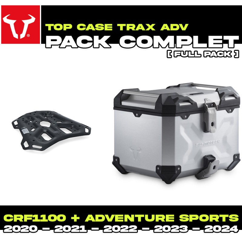 GPT.01.942.70000/S : Pack Top Case SW-Motech Trax ADV Alu Honda CRF Africa Twin