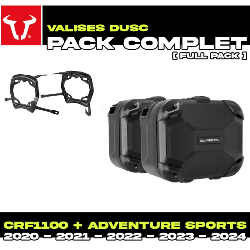 KFT.01.942.65000/B : Pack Valises latérales SW-Motech DUSC Honda CRF Africa Twin