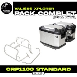 65195490022-00-40 : Pack Seitenkoffer Hepco-Becker Xplorer Alu 2024 Honda CRF Africa Twin