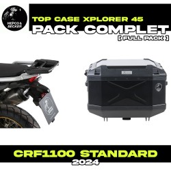 PACK-66295490101-TC45B : Hepco-Becker Xplorer 45L Black Kit Honda CRF Africa Twin