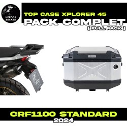 PACK-66295490101-TC45 : Hepco-Becker Xplorer 45L Alu Top Case Pack Honda CRF Africa Twin