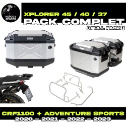 PACK-66295220101-XPLORER : Hepco-Becker Xplorer Alu Gepäck-Set Honda CRF Africa Twin