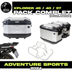 PACK-66295440101-XPLORER : Hepco-Becker Xplorer Alu Luggage Kit Honda CRF Africa Twin