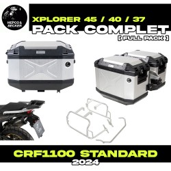 PACK-66295490101-XPLORER : Hepco-Becker Xplorer Alu Luggage Kit Honda CRF Africa Twin