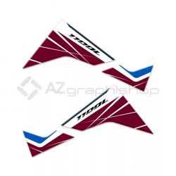 L-120 : Protecciones laterales de tanque ATAS CRF1100 2022 Honda CRF Africa Twin