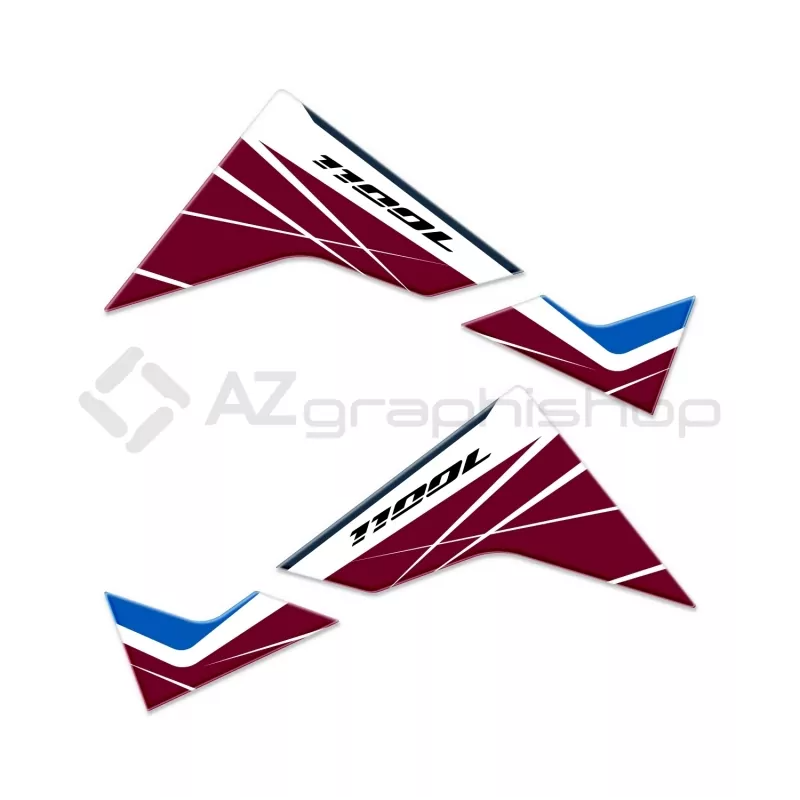 L-120 : Protecciones laterales de tanque ATAS CRF1100 2022 Honda CRF Africa Twin