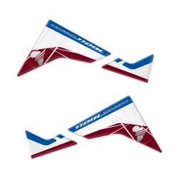 FM-1054 : Side Tank Protection Stickers ATAS CRF1100 2023 Honda CRF Africa Twin