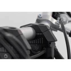 LEH.00.039.31000/B : SW-Motech Handlebar Risers with Adjustable Offset Honda CRF Africa Twin