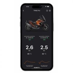 RTPS-2 : Système de surveillance de pression Rideet TPMS Pro Honda CRF Africa Twin