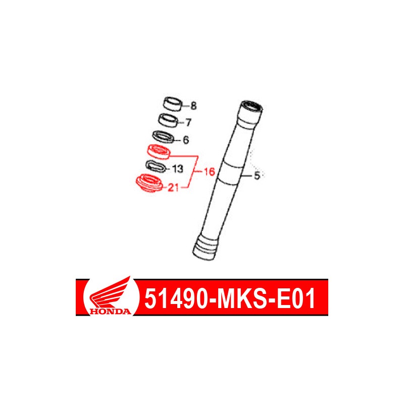 51490-MKS-E01 : Guarnizione Spi originale Honda 2020 Honda CRF Africa Twin