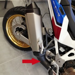 18186-MKS-E20 : Honda 2020 Original Header Pipe Guard Honda CRF Africa Twin