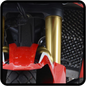 Radiator guards for Honda CRF 1000 Adventure Sports